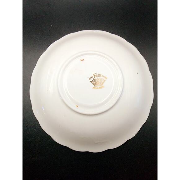 VTG Taylor & Kent Scottish Clan Cameron Lusterwear Tea Cup Saucer Bone China - Picture 14 of 16